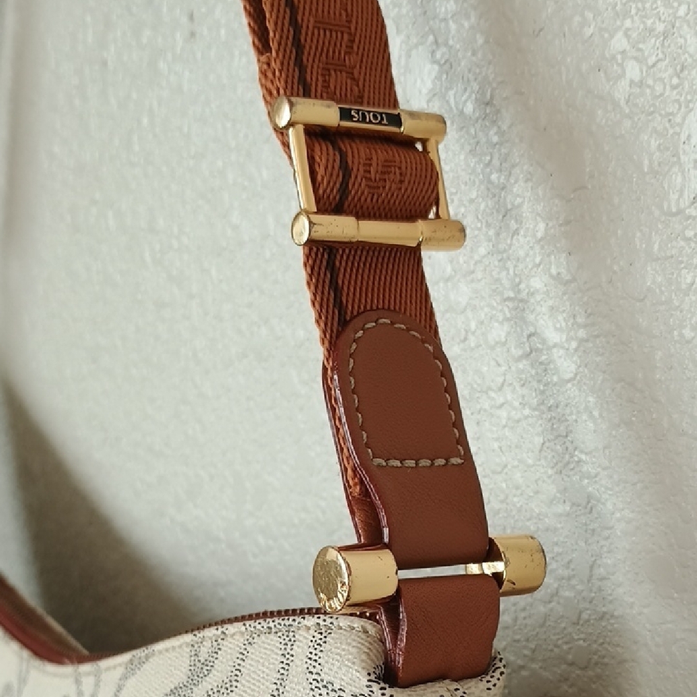 Tous Beige and Brown Shoulder Bag - Picture 4 of 16
